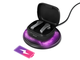 Lenovo-Smart-Wireless-Earbuds Wireless Charging