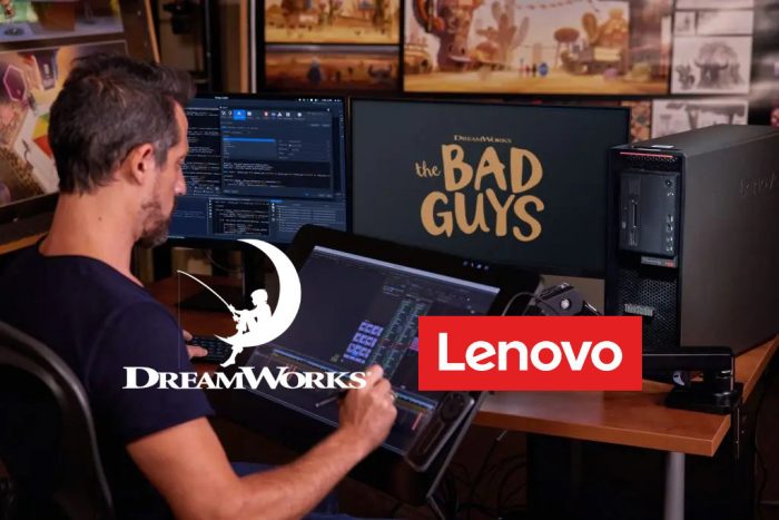 Lenovo je technologickým partnerem studia DreamWorks Animation