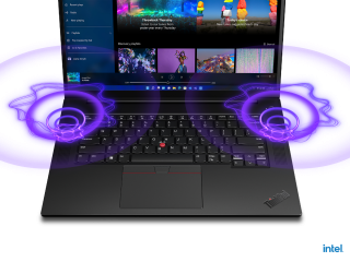 08 Thinkpad X1 Extreme Gen5 Closeup Dolby Atmos Speaker