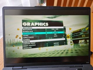 Nastavení hry DiRT3