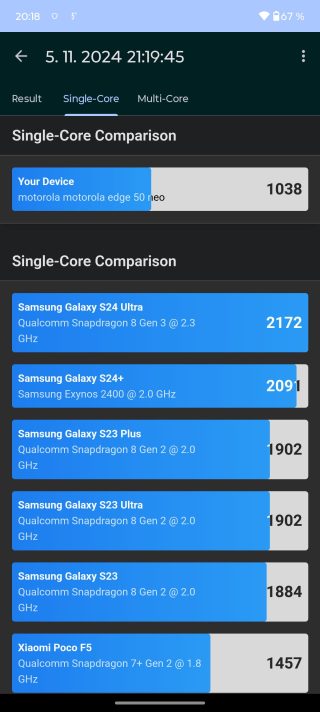 Screenshot 20241106-201826 Geekbench 6 (1)