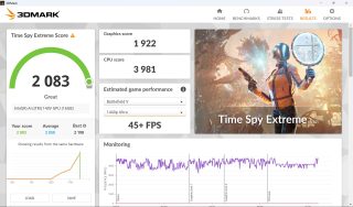 Yoga Slim 9 14 - 3DMark Timespy Extreme 4K