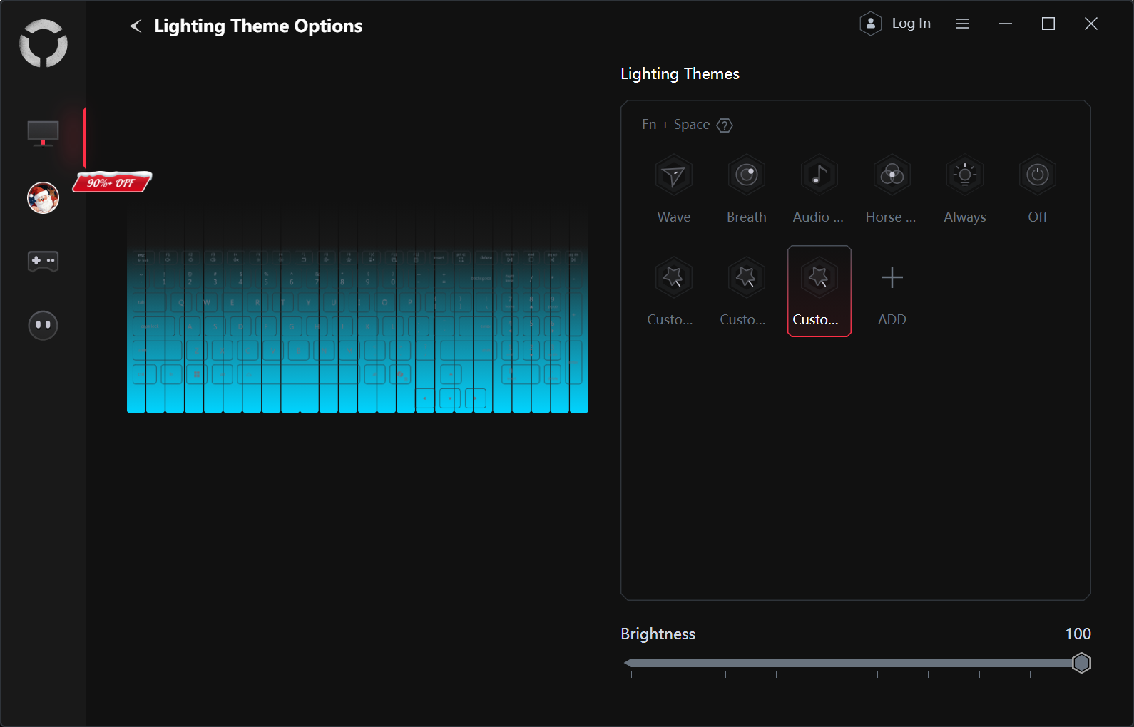 legion space - klavesnice legion space - klavesnice